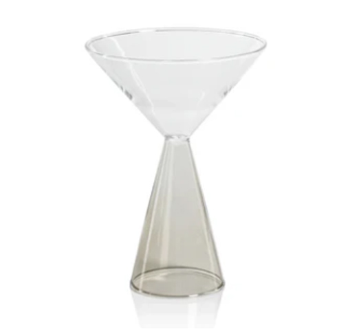 Veneto Smoke Martini Glasses
