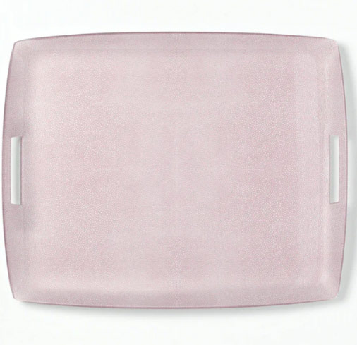 Prestige Fete Serving Tray Pink Swirl